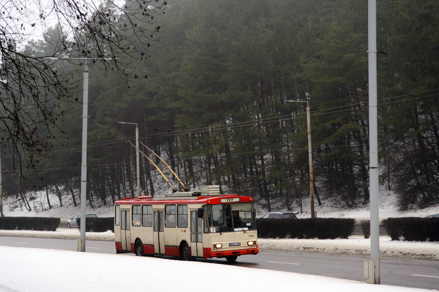 Vilnius, Škoda 14Tr07 — 2582