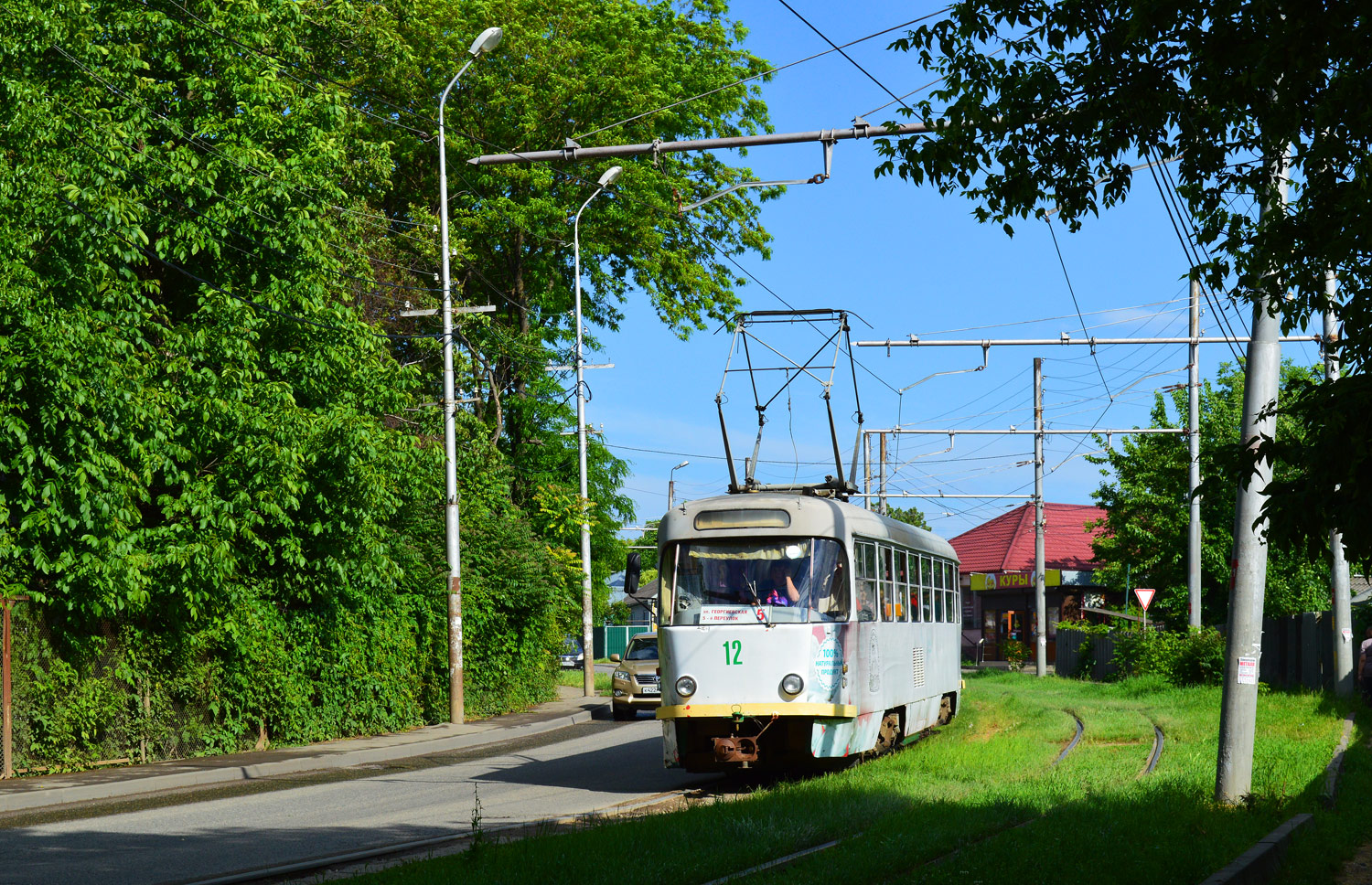 Pyatigorsk, Tatra T4D № 12