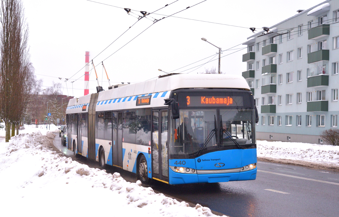 Таллин, Solaris Trollino III 18 AC № 440