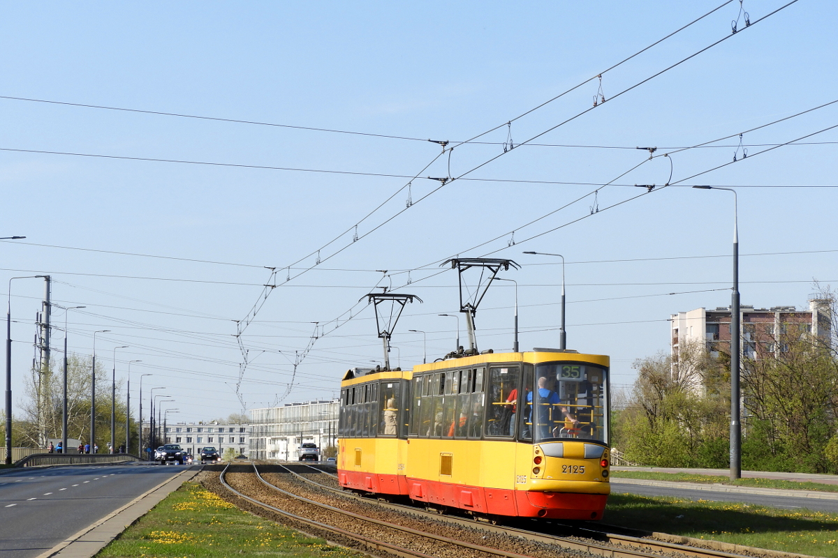 Варшава, Konstal 105N2k/2000 № 2125