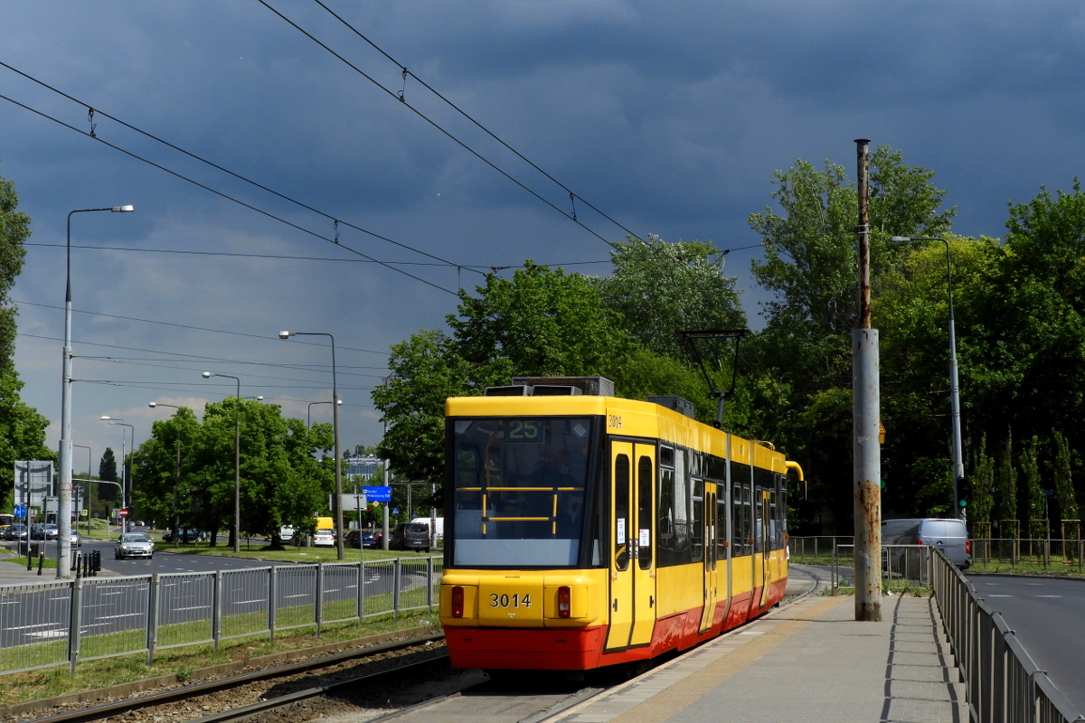 Варшава, Konstal 116Na/1 № 3014
