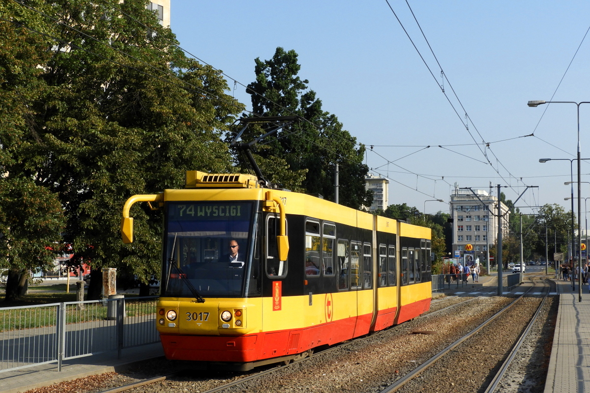 Варшава, Konstal 116Na/1 № 3017