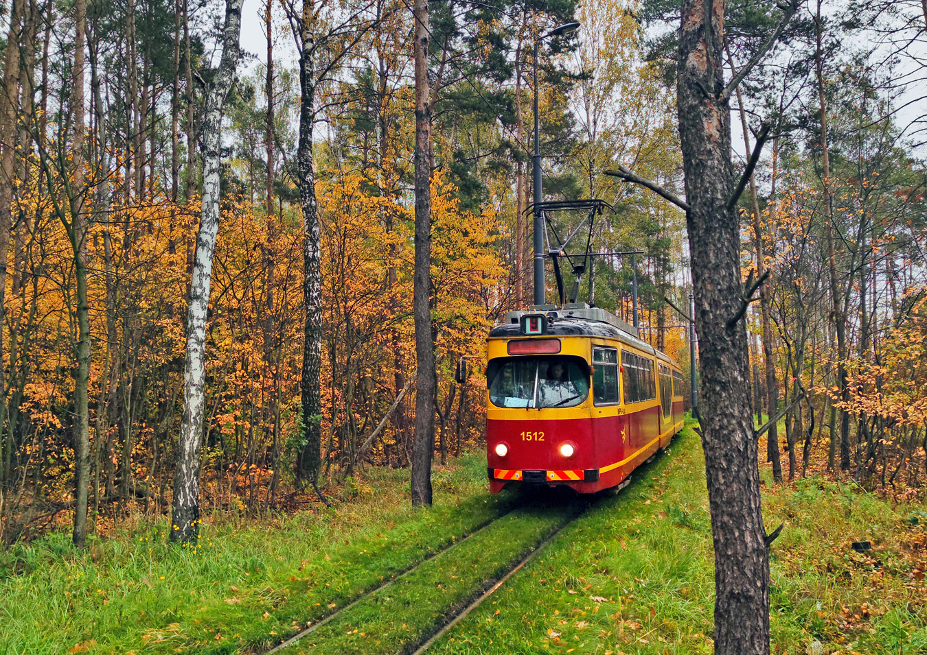 Лодзь, Duewag GT8NF № 1512; Лодзь — Последний день эксплуатации вагонов GT8N — 3.11.2023