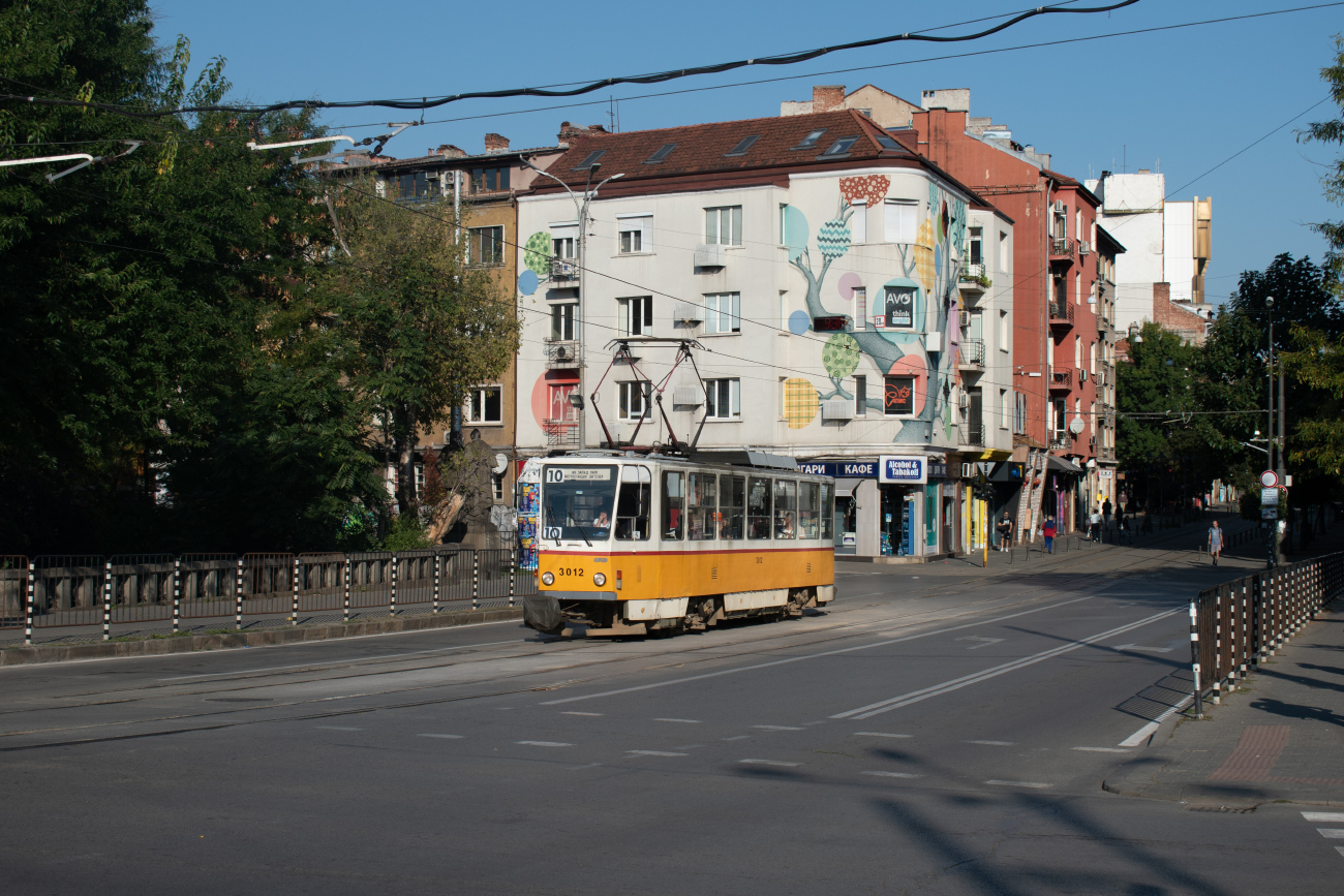 София, Tatra T6A2B № 3012
