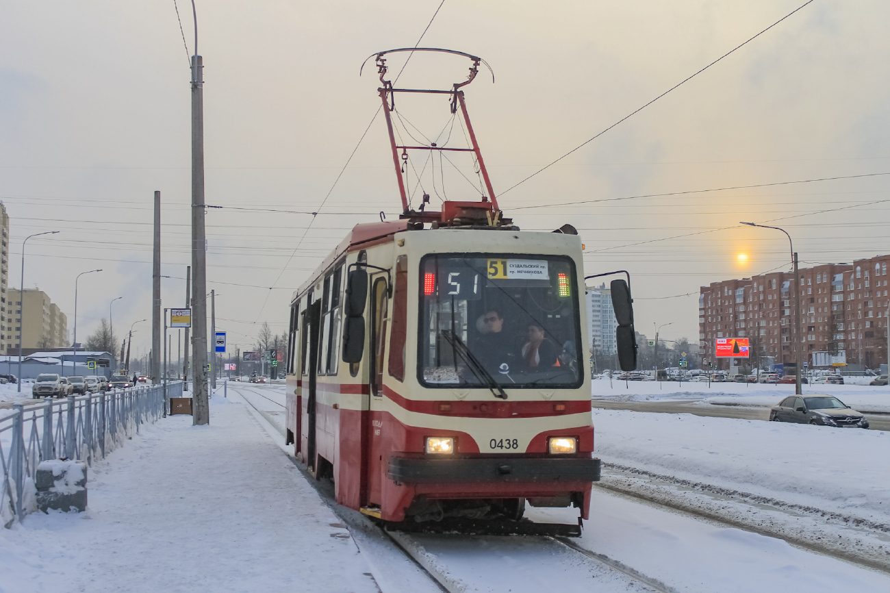 Санкт-Петербург, 71-134К (ЛМ-99К) № 0438