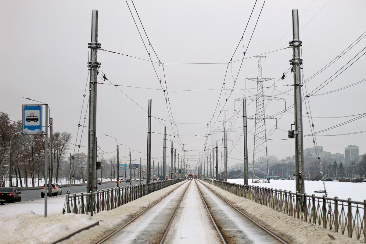 სანქტ-პეტერბურგი — Tram lines and infrastructure სანქტ-პეტერბურგი — Tram lines and infrastructure