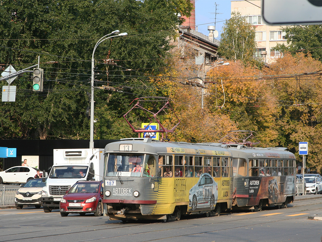 Iekaterinbourg, Tatra T3SU N°. 187