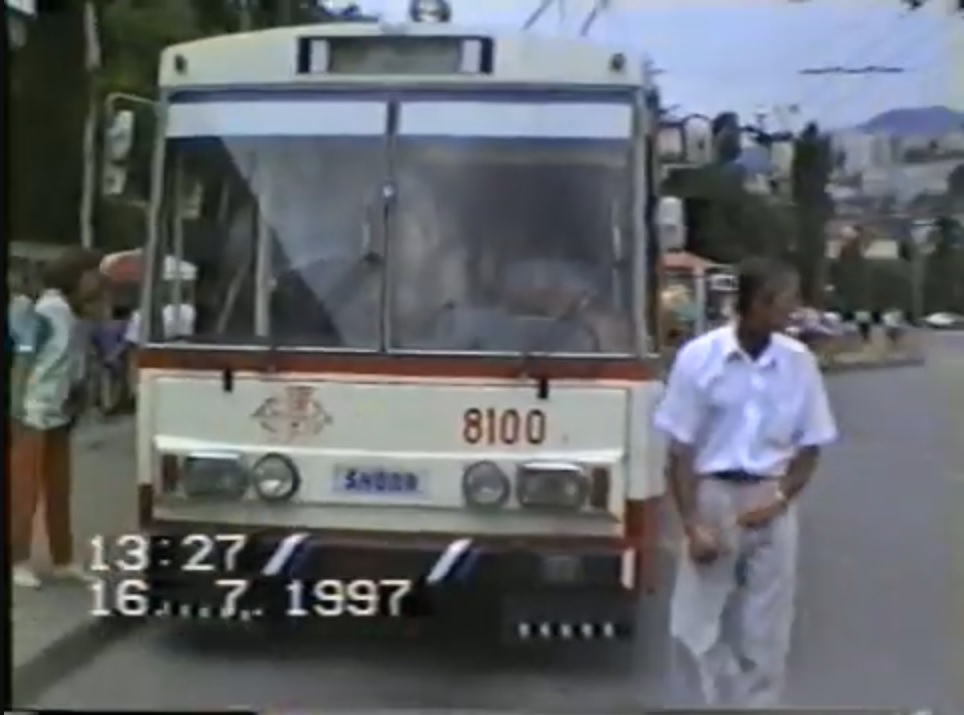 Крымскі тралейбус, Škoda 14Tr89/6 № 8100