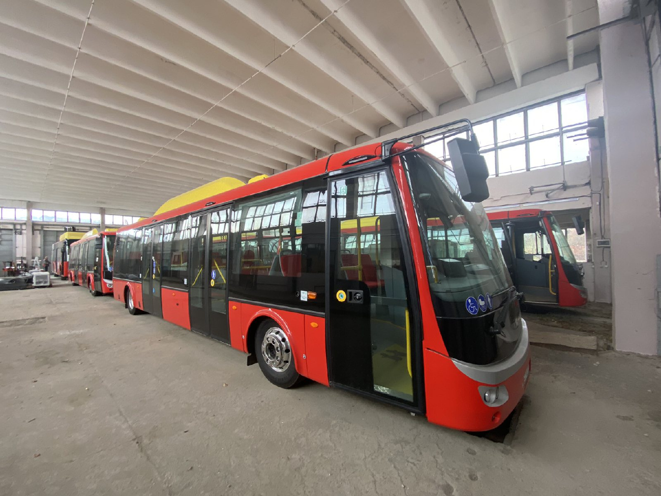Перник — Новые электробусы SOR города Перник — 2023 г.