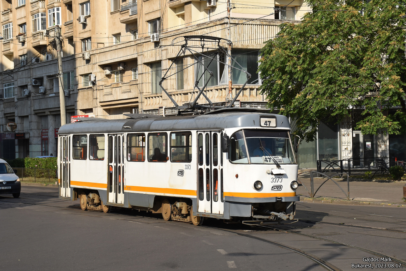 Бухарест - Илфов, Tatra T4R № 3373