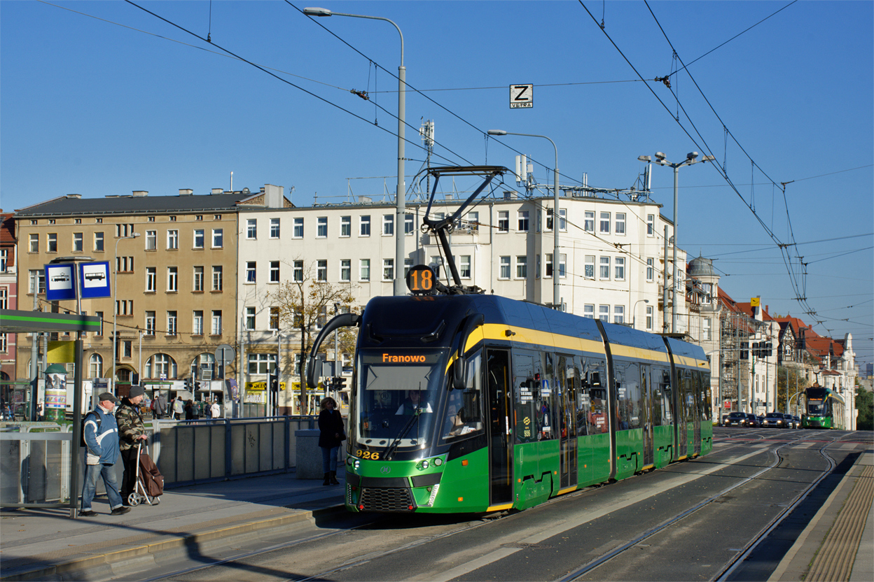 Poznań, Modertrans Moderus Gamma LF 03 AC BD № 926 Poznań, Modertrans Moderus Gamma LF 03 AC BD № 926