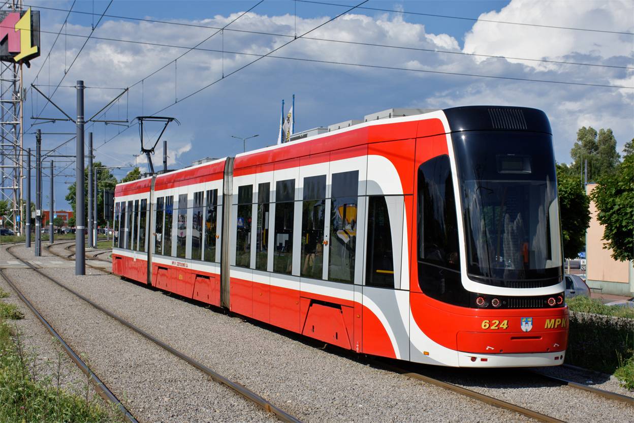 Ченстохова, PESA Twist 2010N № 624