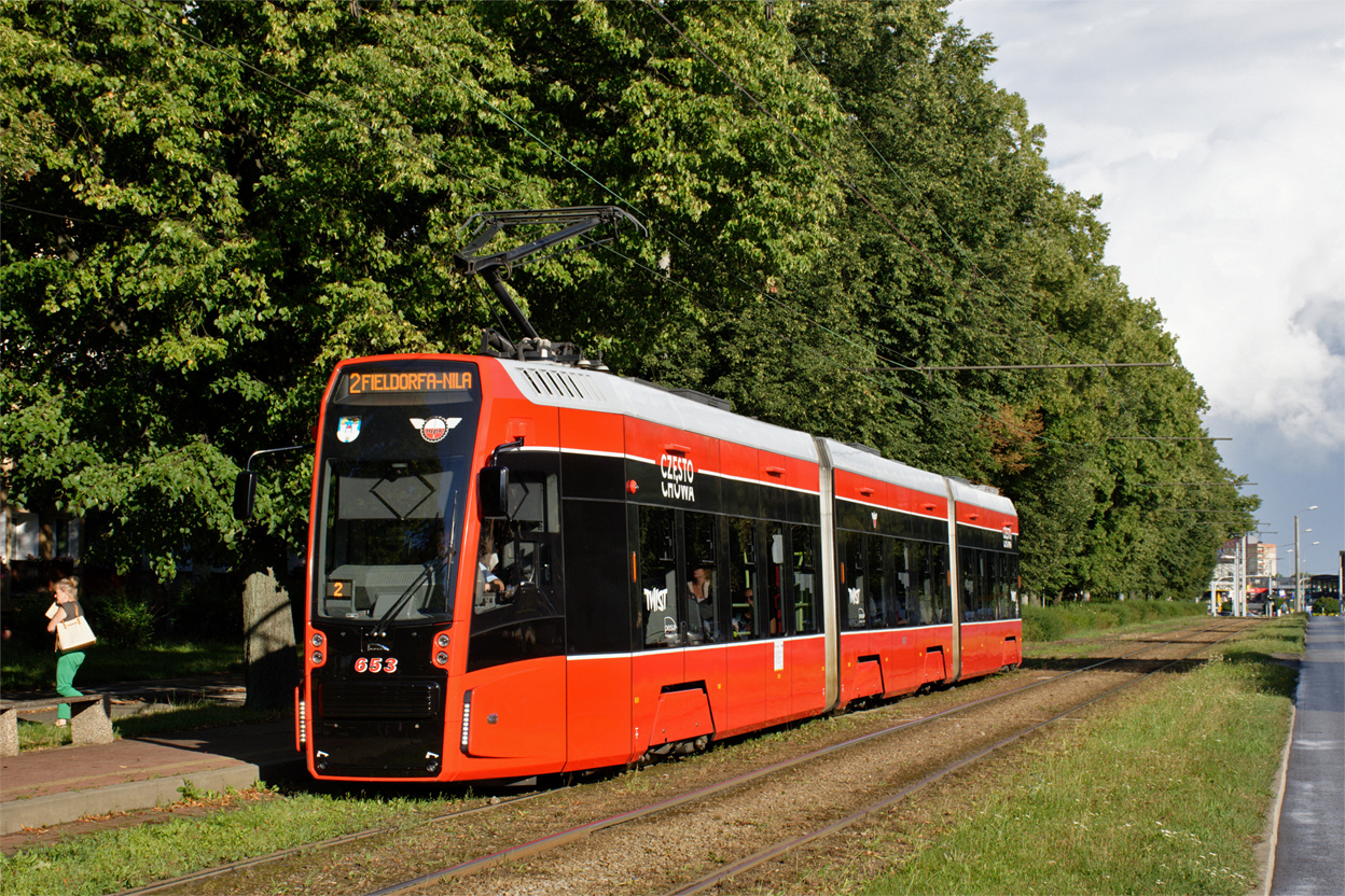 Ченстохова, PESA Twist 2010N/2 № 653