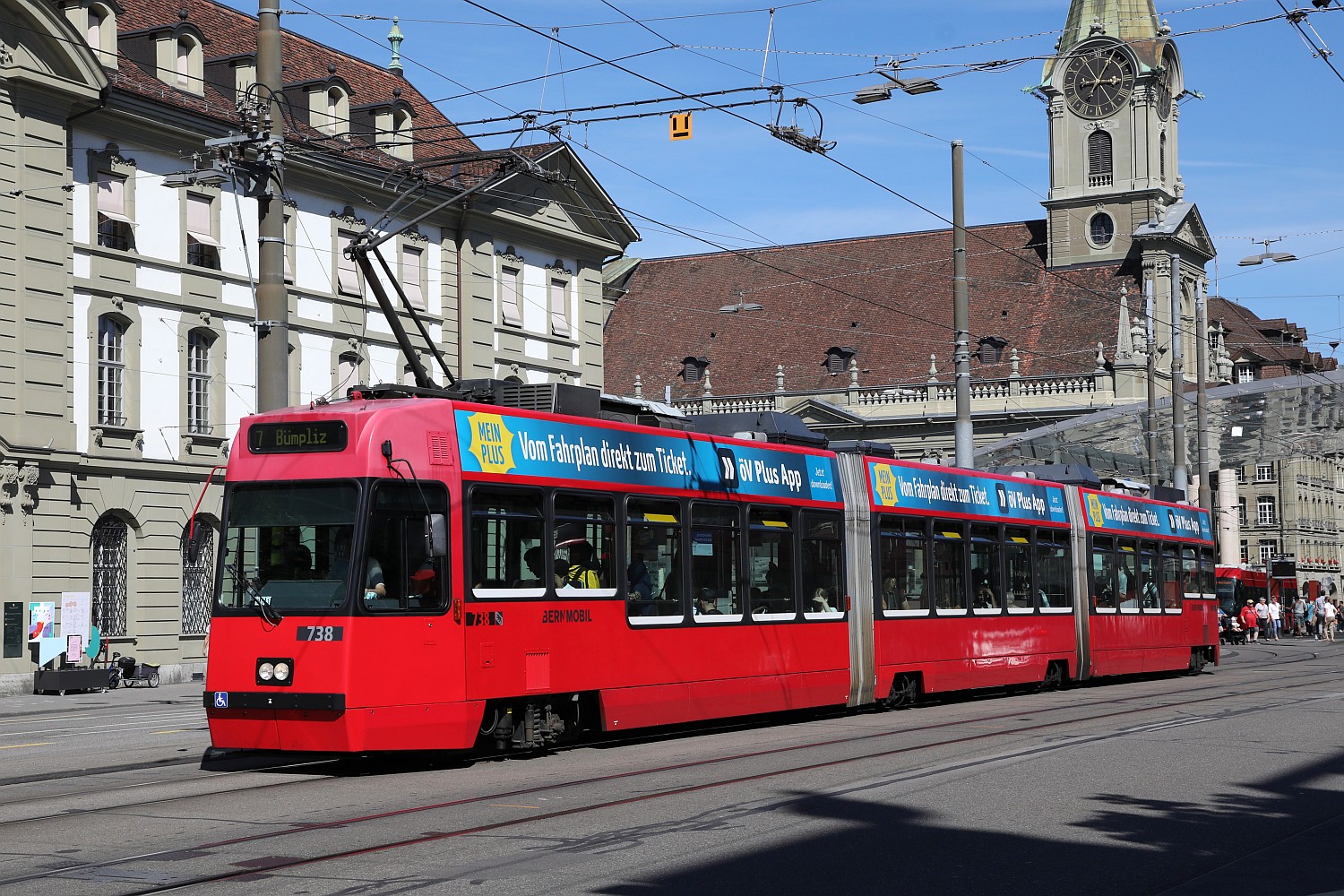 Берн, ACMV/ABB/Duewag Be 4/8 № 738