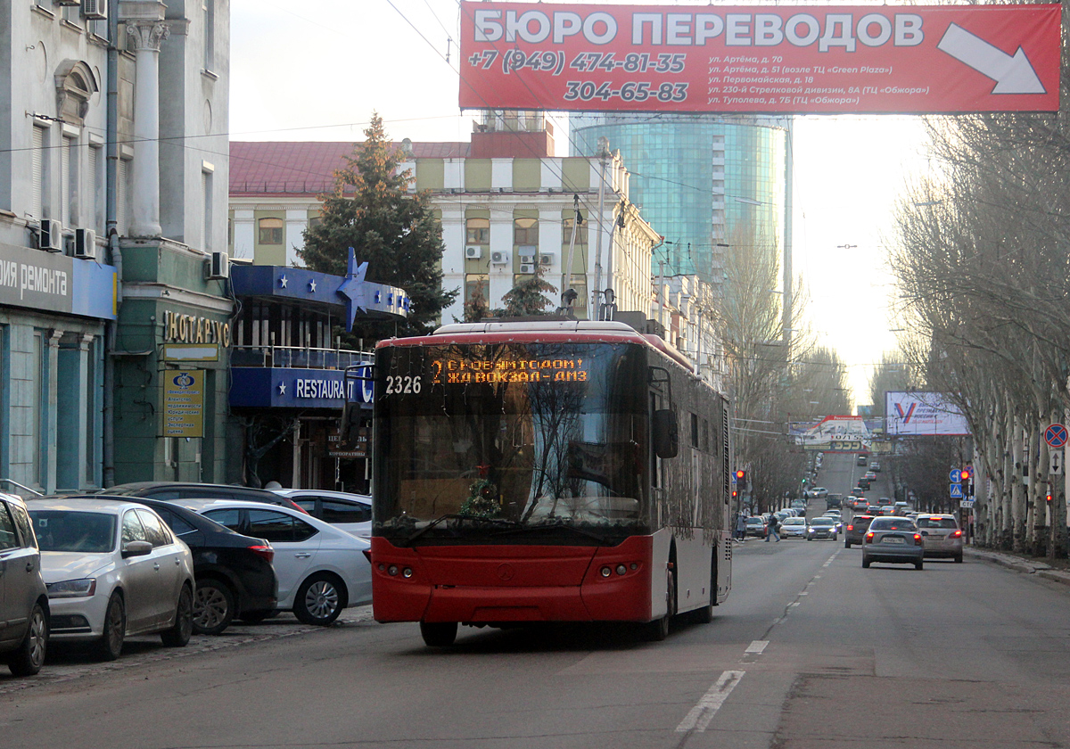 Донецк, ЛАЗ E183A1 № 2326