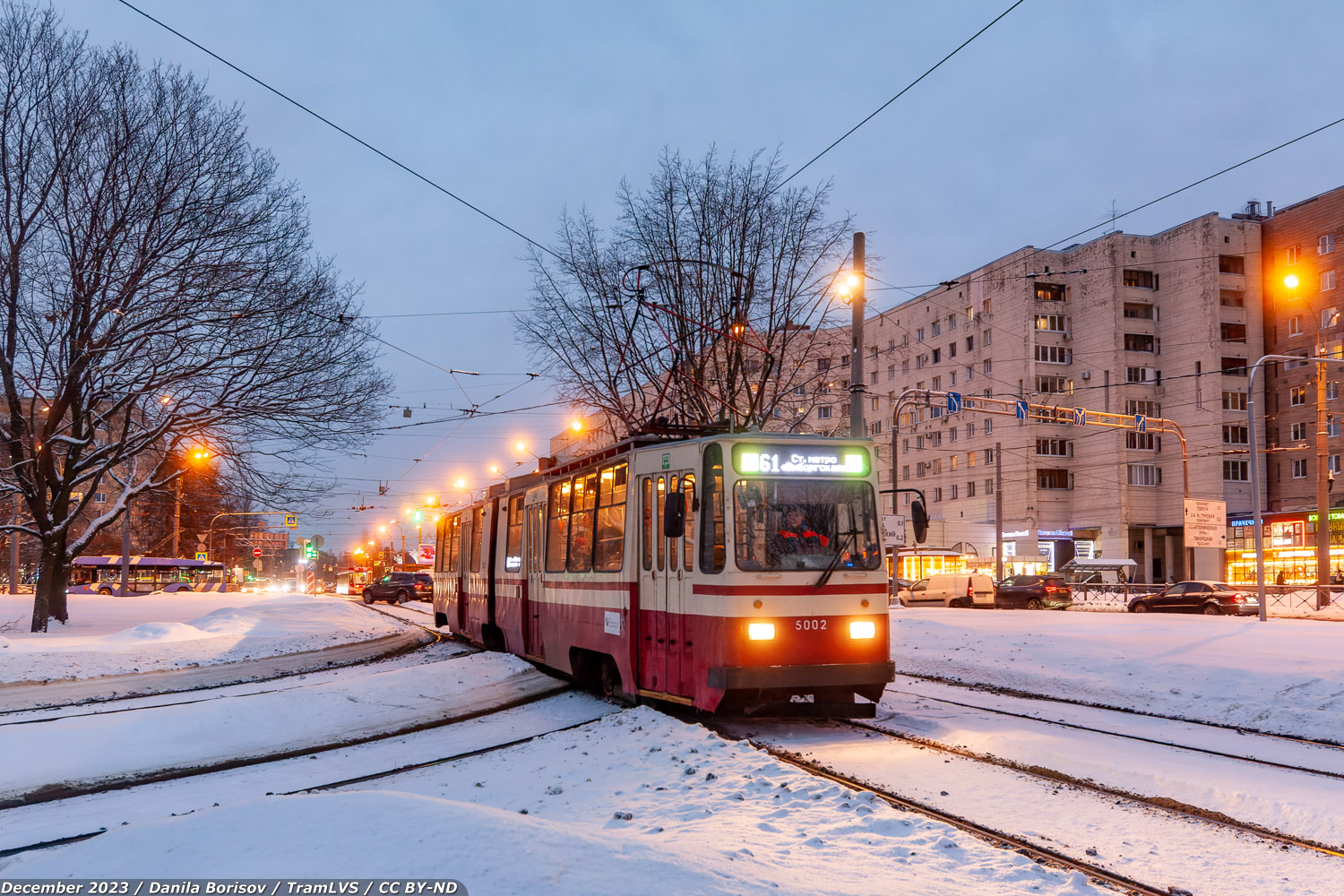 Санкт-Петербург, ЛВС-86К № 5002