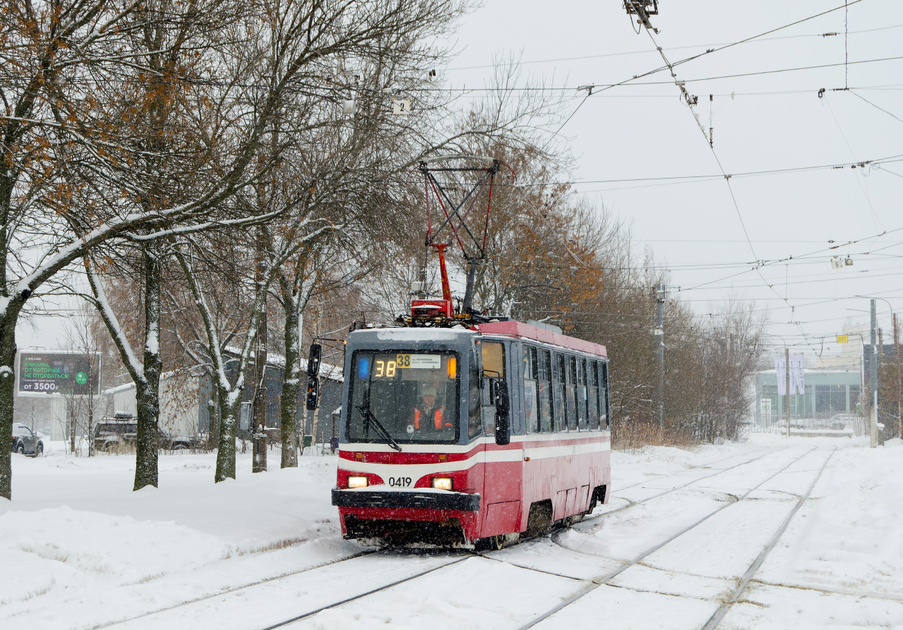 Санкт-Петербург, 71-134К (ЛМ-99К) № 0419