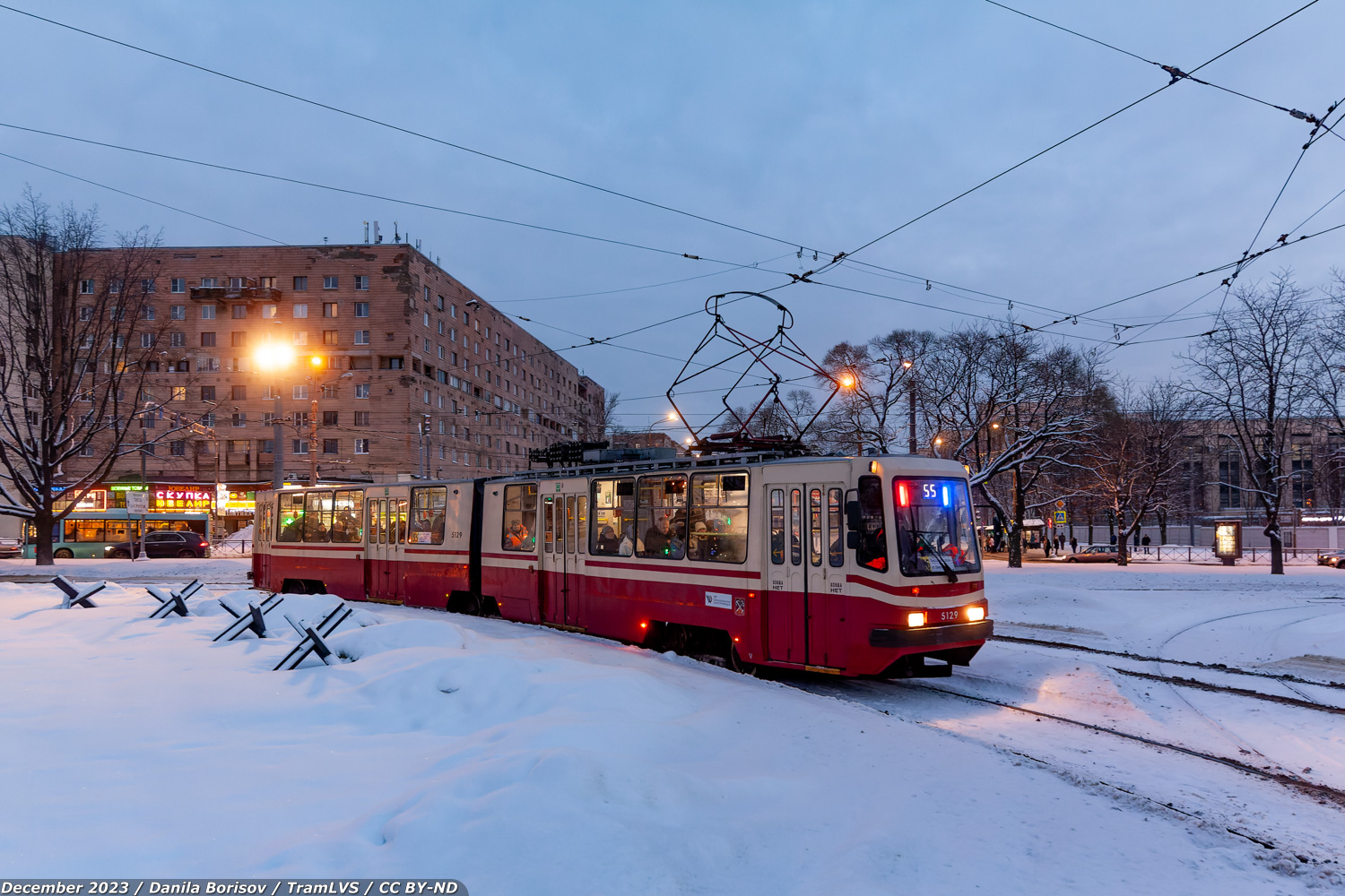 Санкт-Петербург, ЛВС-86К № 5129