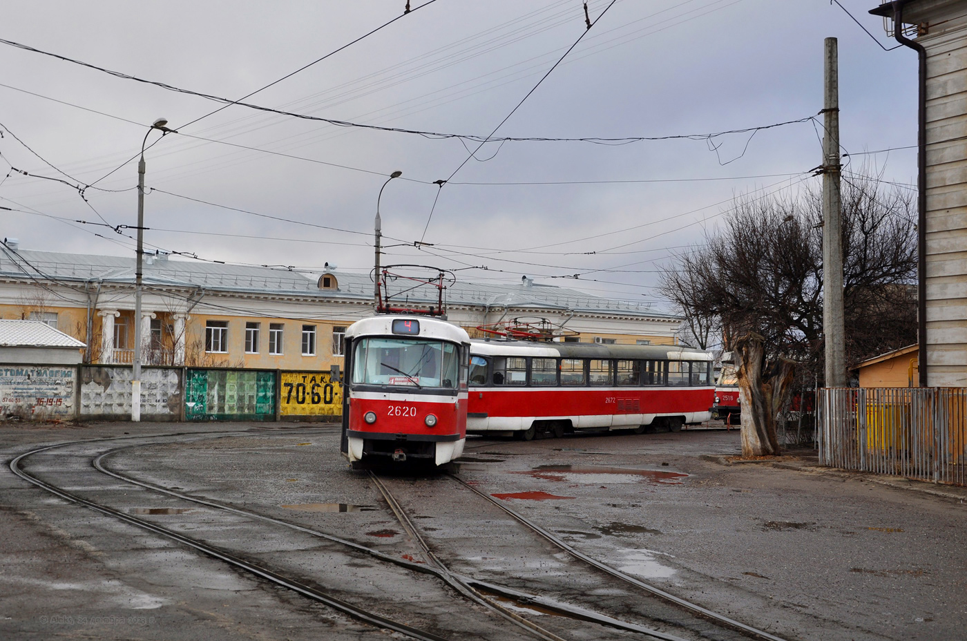 Волгоград, Tatra T3SU (двухдверная) № 2620