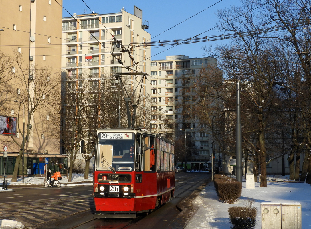 Варшава, Konstal 105Na № 1000