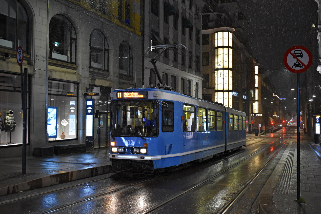 Oslo, Duewag SL 79/I Nr 102