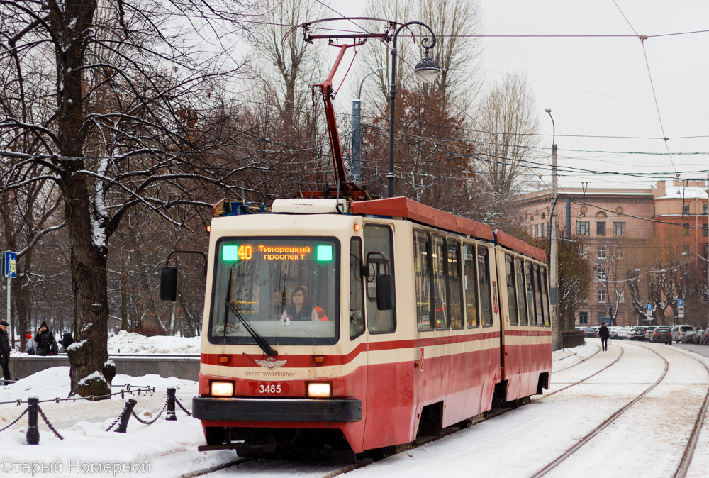 Saint-Petersburg, LVS-86M2 № 3485 Saint-Petersburg, LVS-86M2 № 3485
