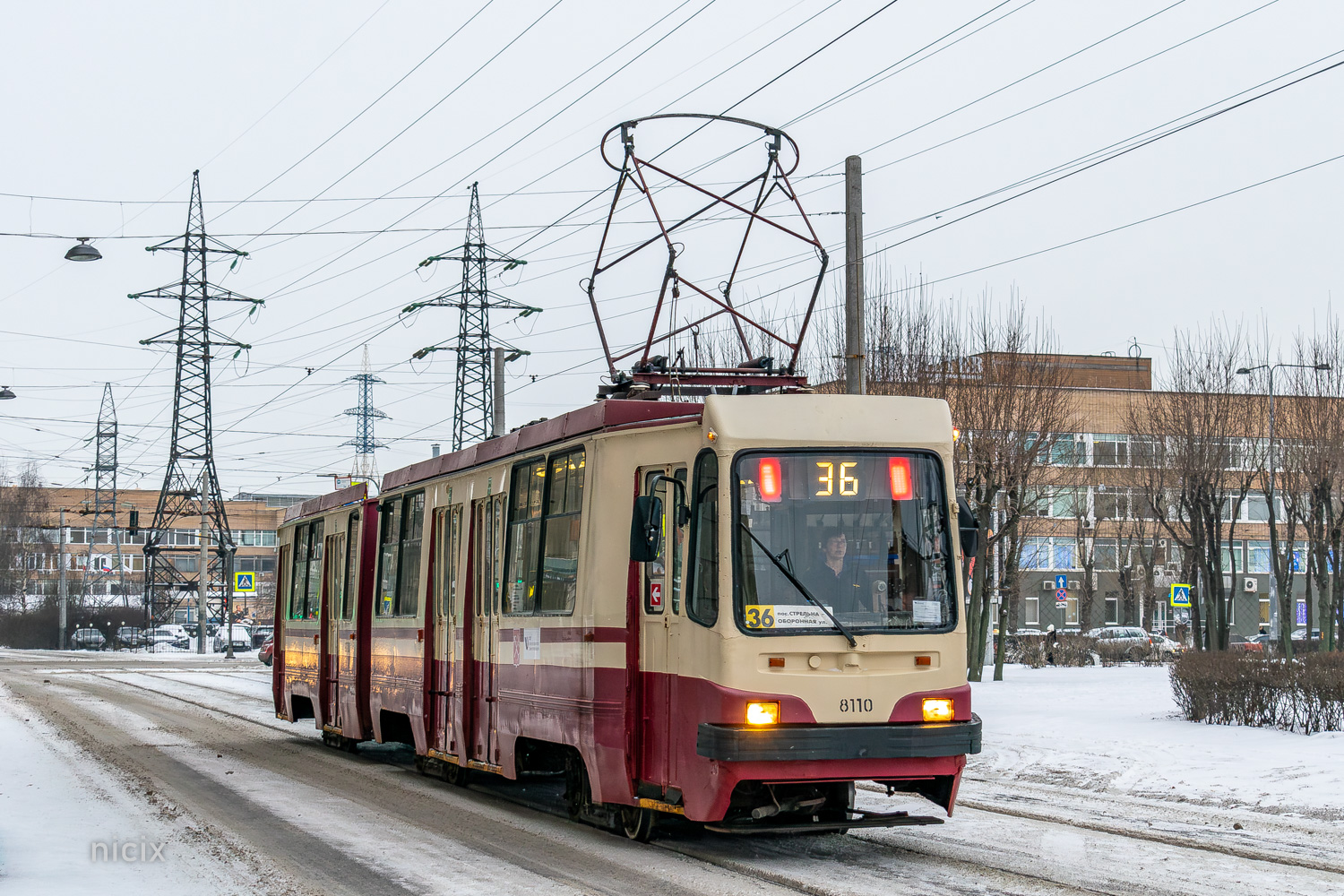 Sanktpēterburga, 71-147K (LVS-97K) № 8110 Sanktpēterburga, 71-147K (LVS-97K) № 8110