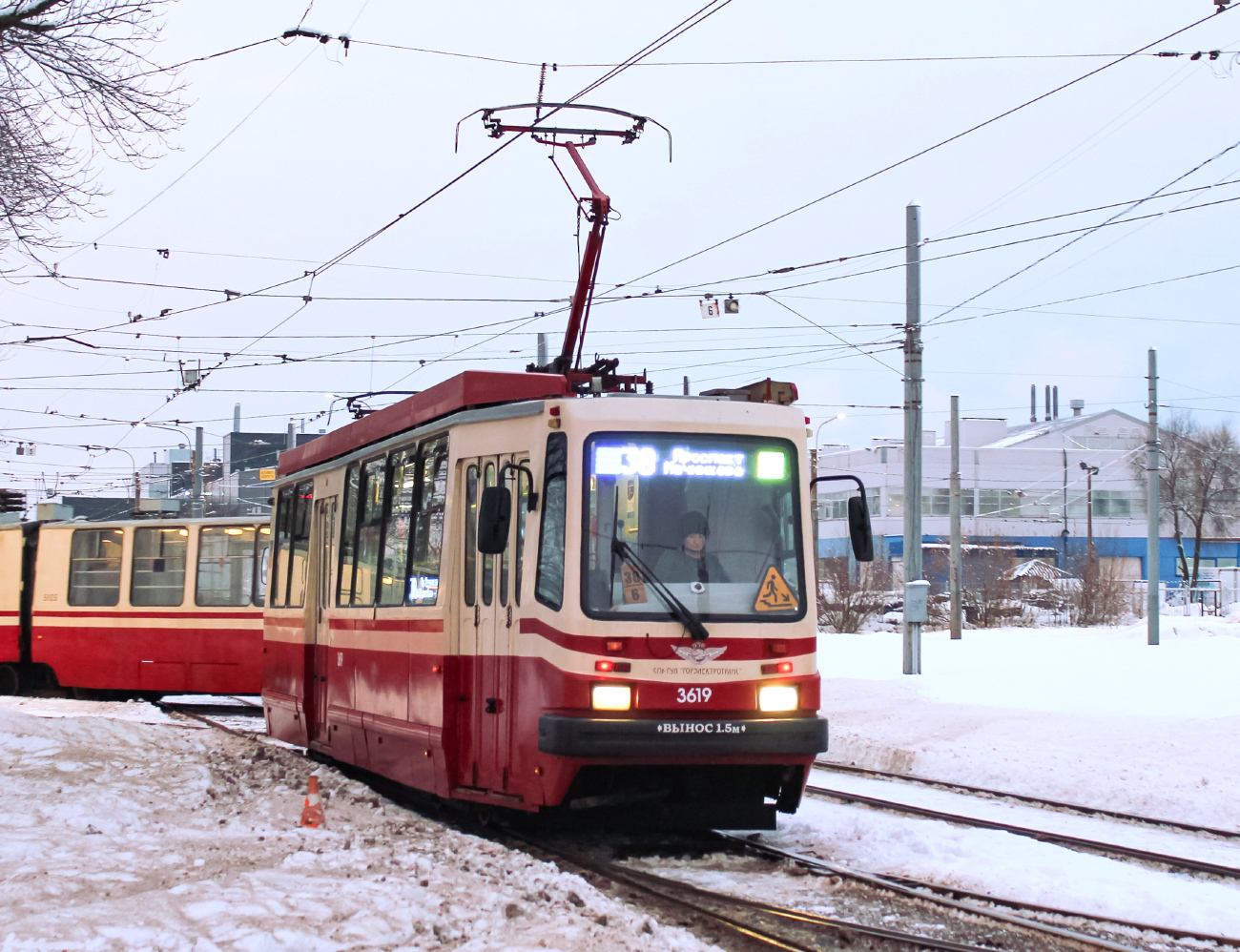 Санкт-Петербург, ТС-77 № 3619