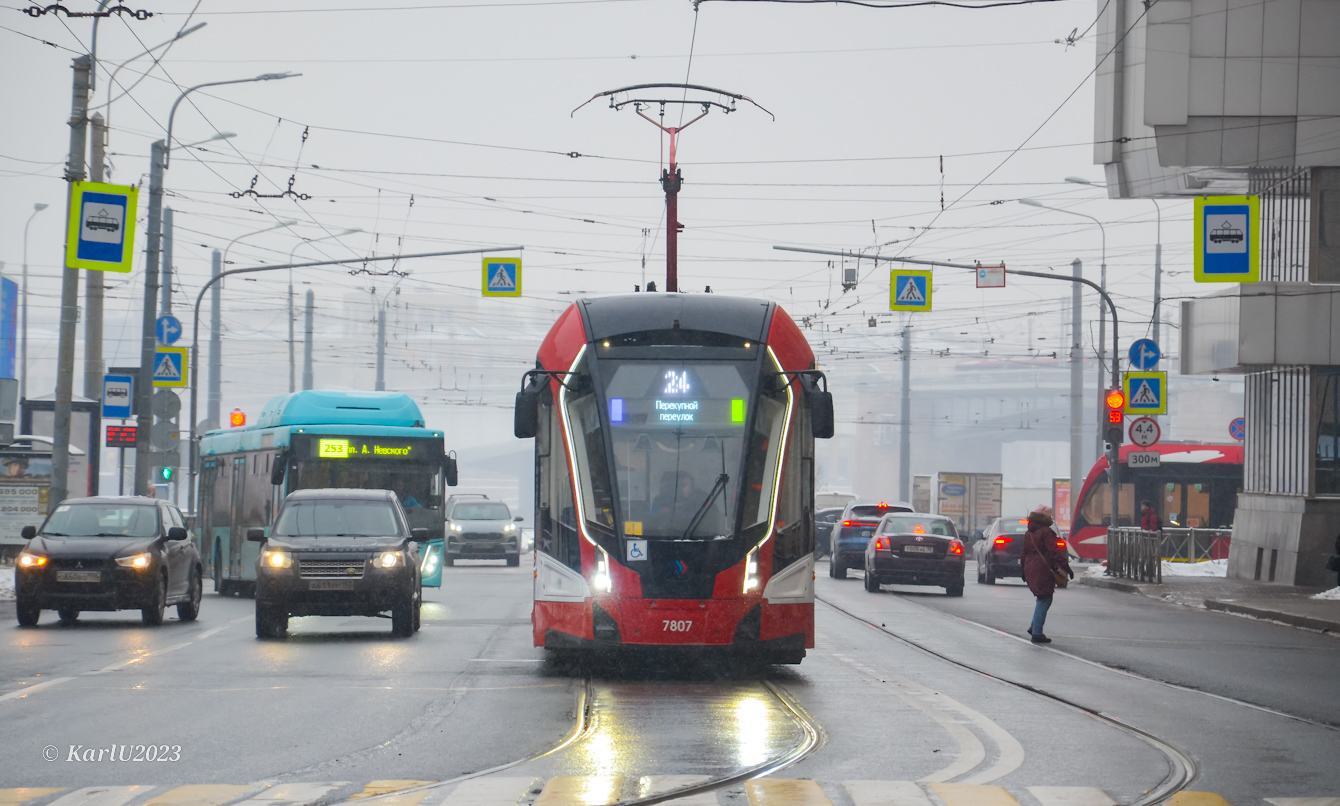 Санкт-Петербург, 71-923М «Богатырь-М» № 7807