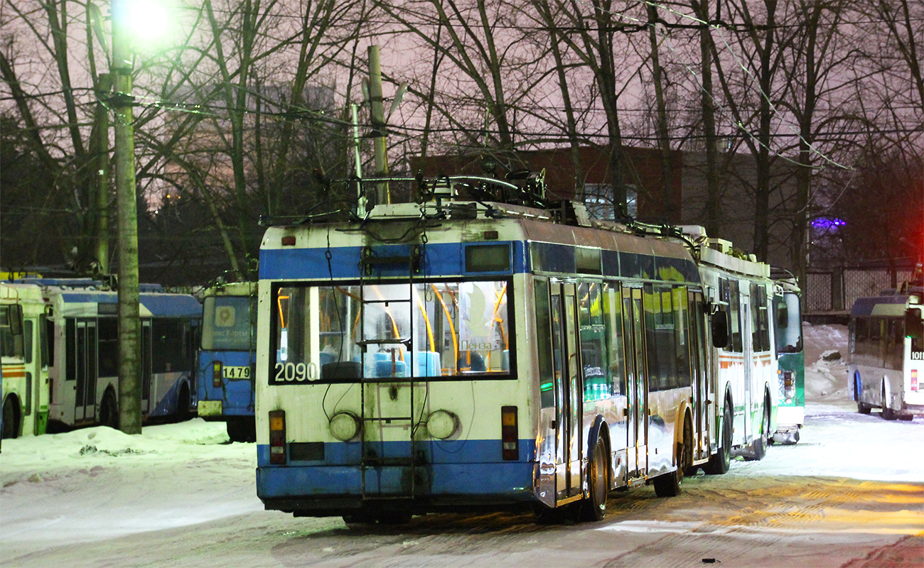 Пенза, БКМ 321 № 2090; Пенза — Троллейбусные депо/парки