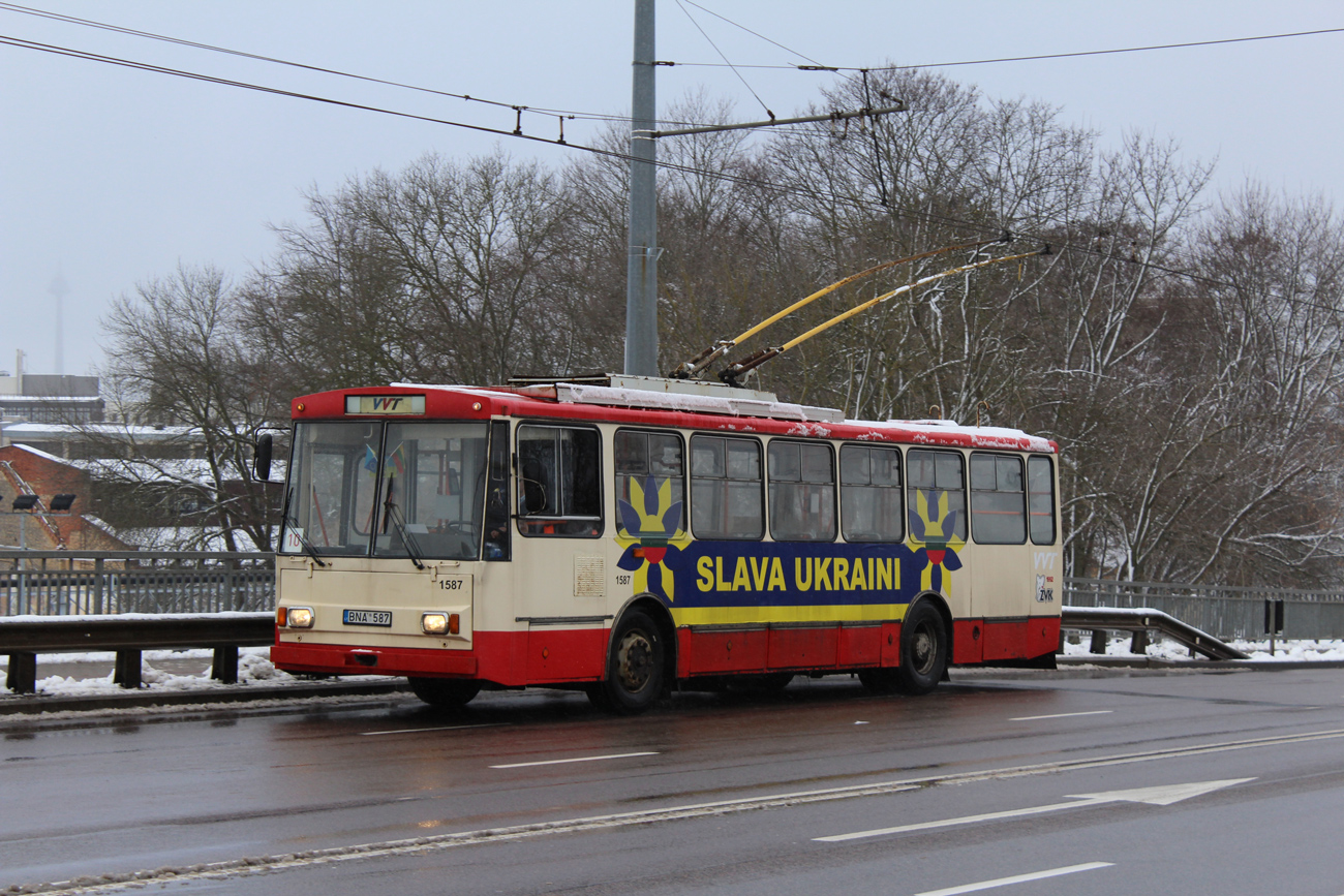 Vilnius, Škoda 14Tr13/6 № 1587