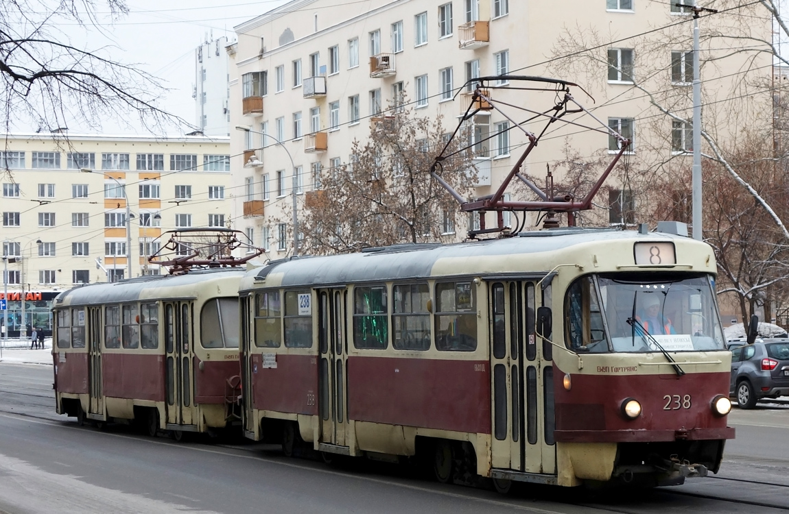 Екатеринбург, Tatra T3SU № 238