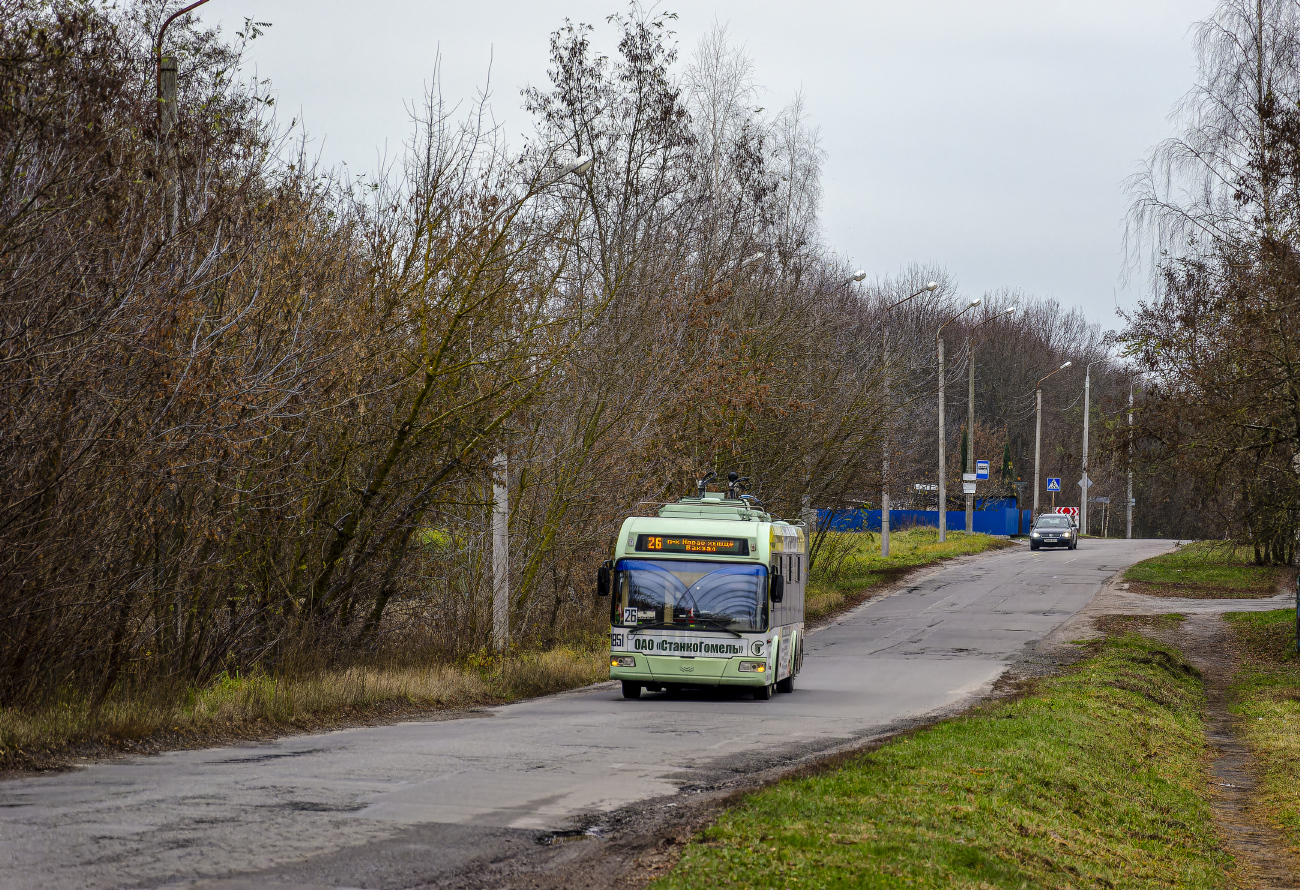 Homiel, BKM 32100D č. 1851; Homiel — Miscellaneous photos; Homiel — Traffic on sections using autonomous running