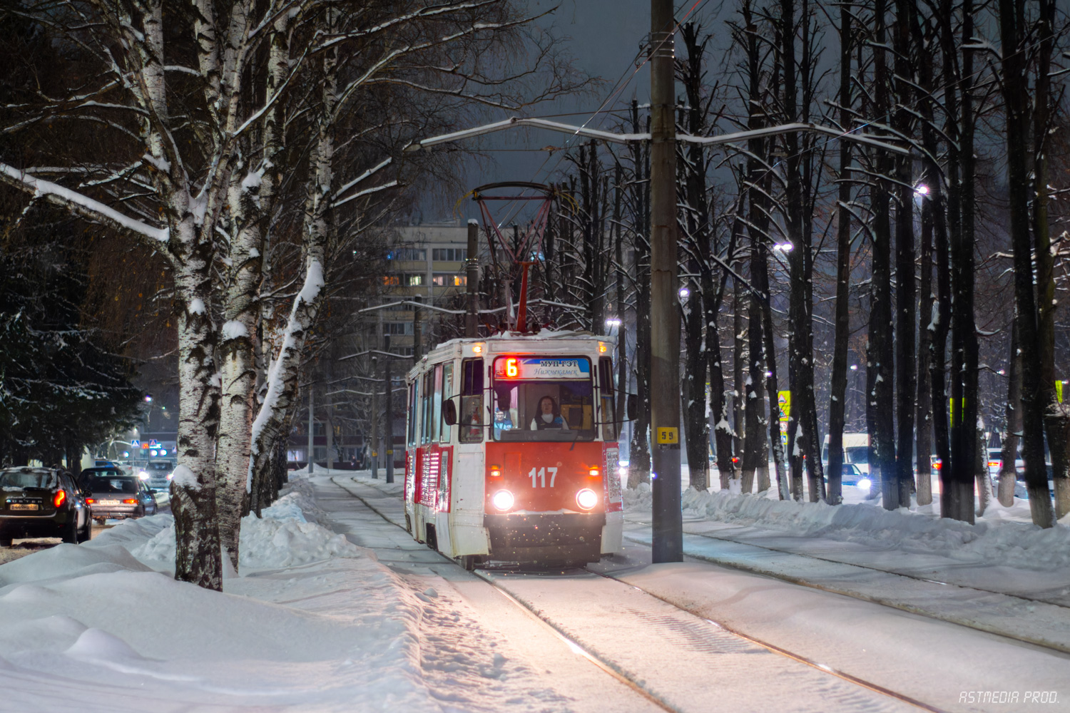 Нижнекамск, 71-605 (КТМ-5М3) № 117