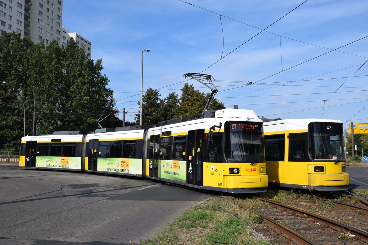 Berlin, BVG GT6U N°. 1517