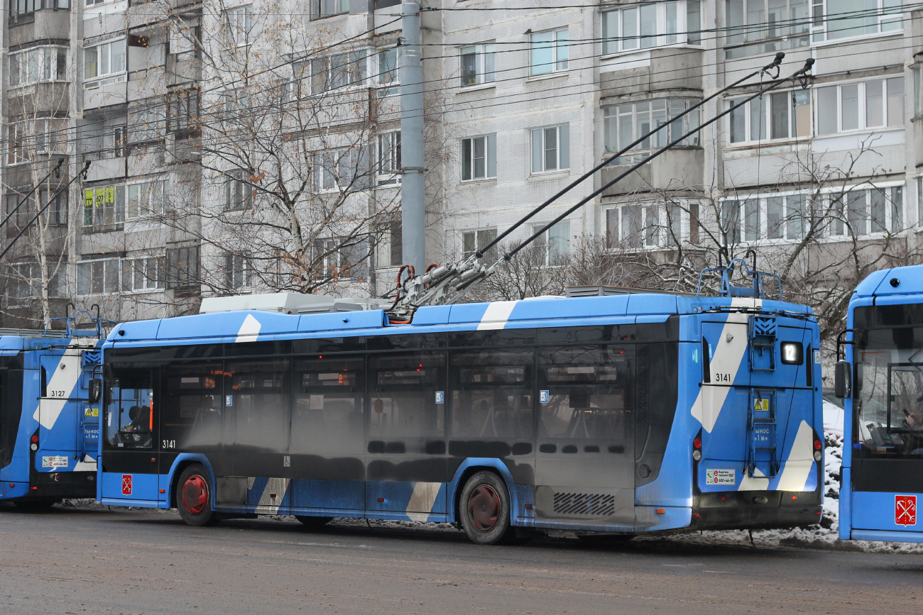 Санкт-Петербург, БКМ 32100D «Ольгерд» № 3141; Санкт-Петербург — Конечные станции и разворотные кольца