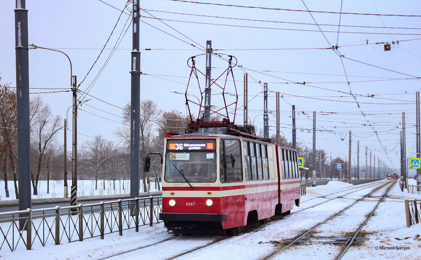 Санкт-Петербург, ЛВС-86К № 8187 Санкт-Петербург, ЛВС-86К № 8187
