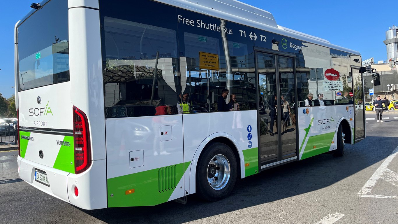 София, Yutong E9 (ZK6890BEVG) № EA 6284 AA