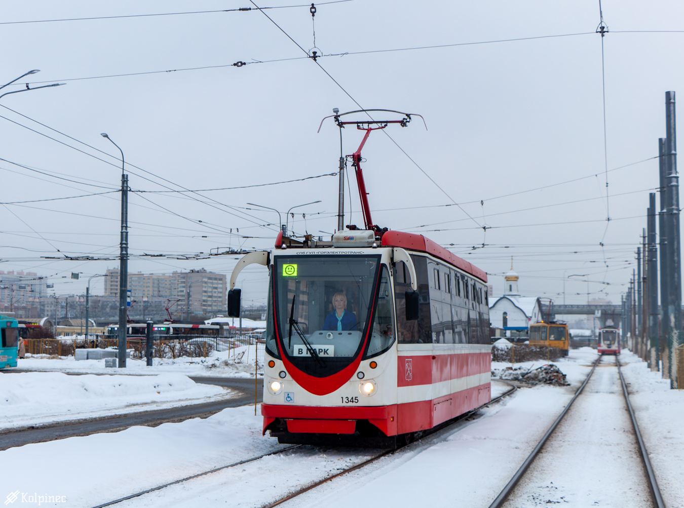 Санкт-Петербург, 71-134А (ЛМ-99АВН) № 1345
