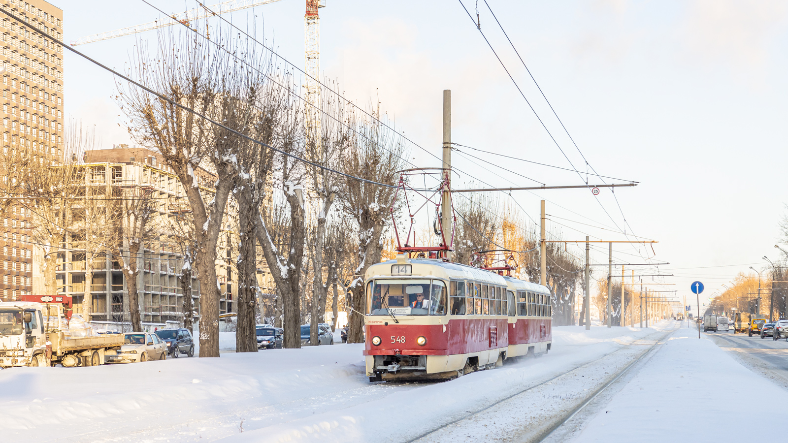 Yekaterinburg, Tatra T3SU # 548
