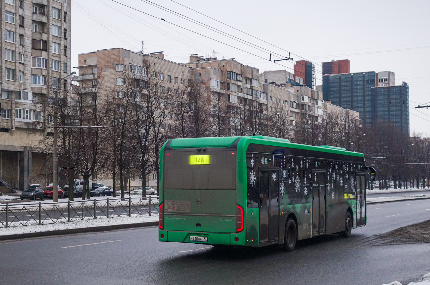 Санкт-Петербург, Yutong ZK6126BEVG № 2560