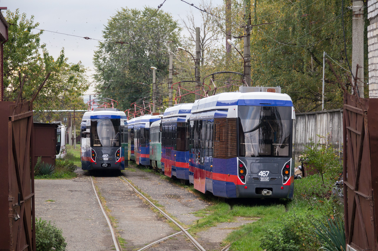 Владикавказ, 71-412 № 487; Владикавказ, 71-412 № 467