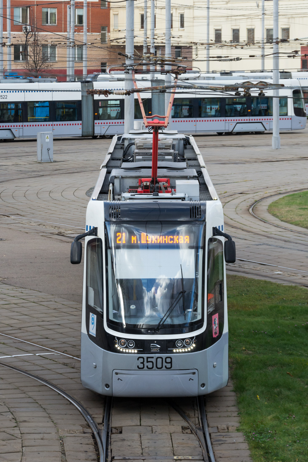 Москва, 71-414 (Pesa Fokstrot) № 3509