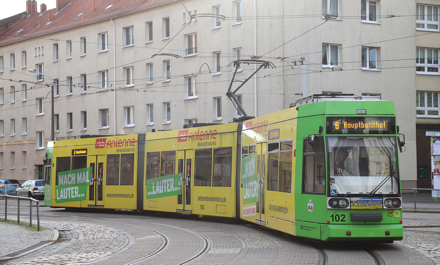 Brandenburg an der Havel, Duewag MGT6D # 102