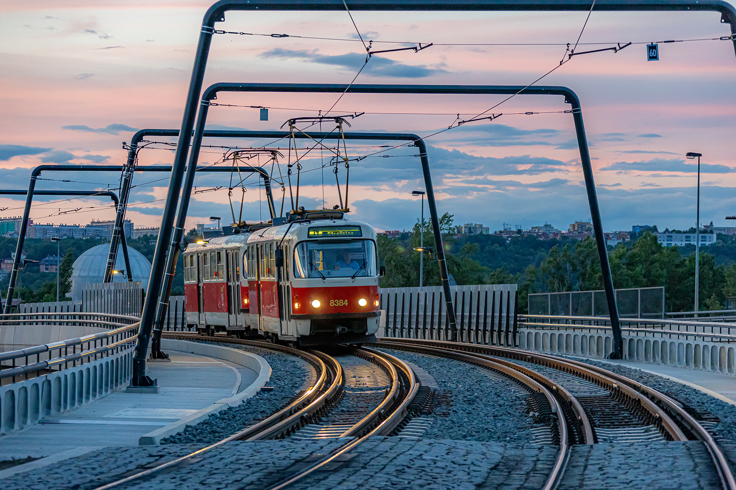 Прага, Tatra T3R.P № 8384