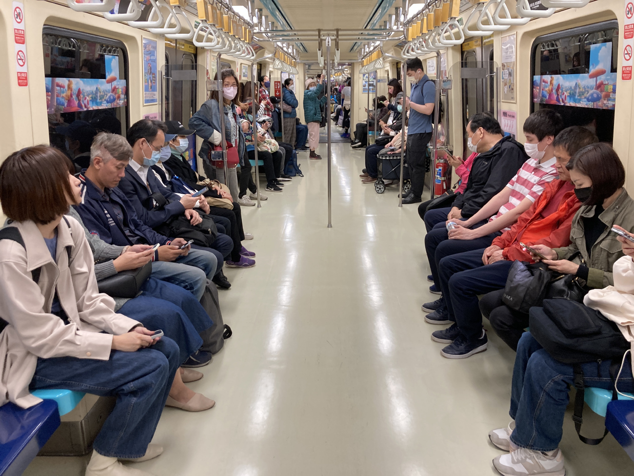 Taïpei, Kawasaki C371 (Taipei Metro) N°. 1326; Taïpei — Metro — 捷運G/3 — Songshan-Xindian Line (Green)
