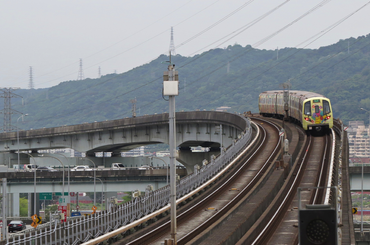 Тайбэй, Siemens C321 (Taipei Metro) № 1117; Тайбэй — Метрополитен — A — Аэропорт Таоюань — Тайбэй 桃園機場捷運
