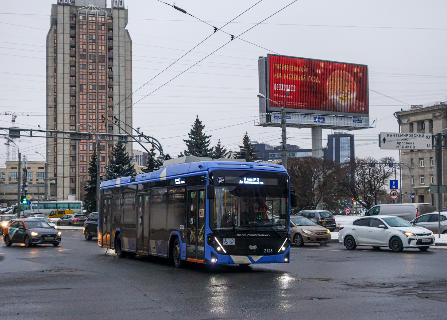 Санкт-Петербург, БКМ 32100D «Ольгерд» № 2128