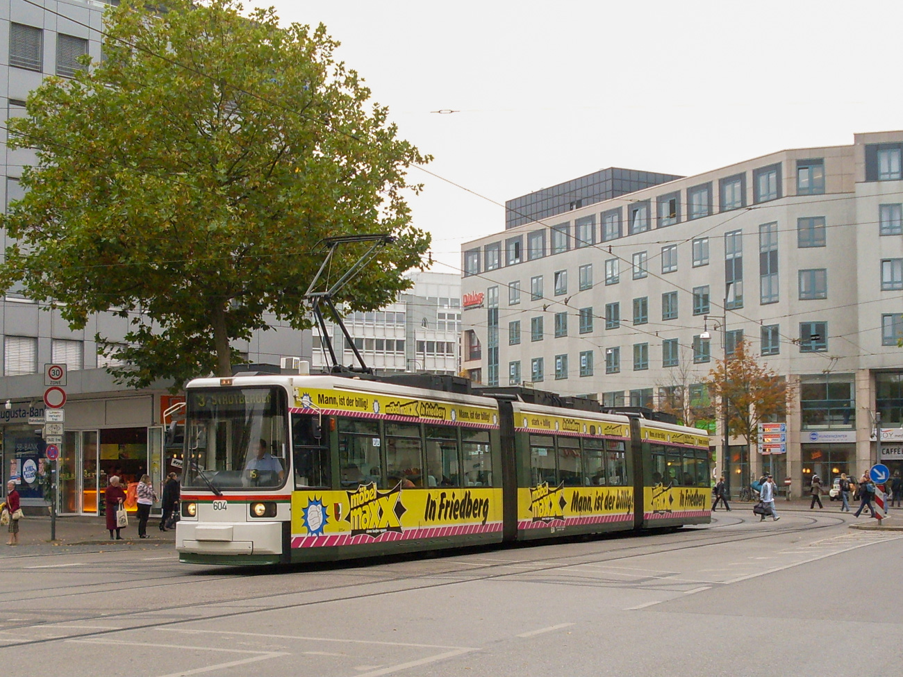 Аугсбург, Adtranz GT6M № 604