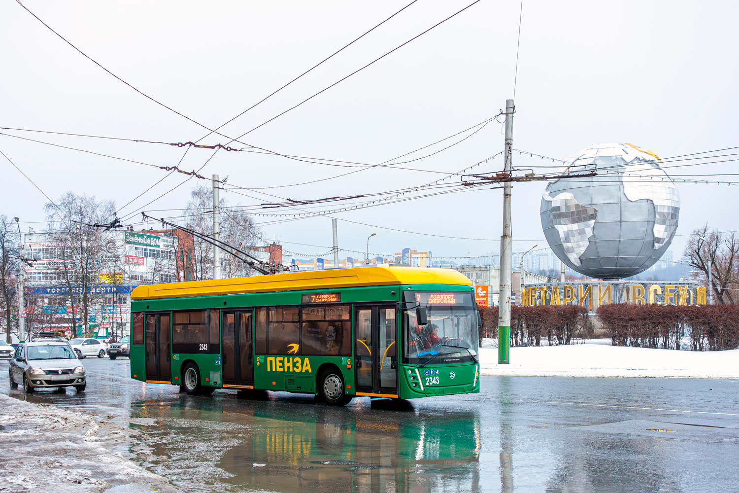 Пенза, УТТЗ-6241.01 «Горожанин» № 2343